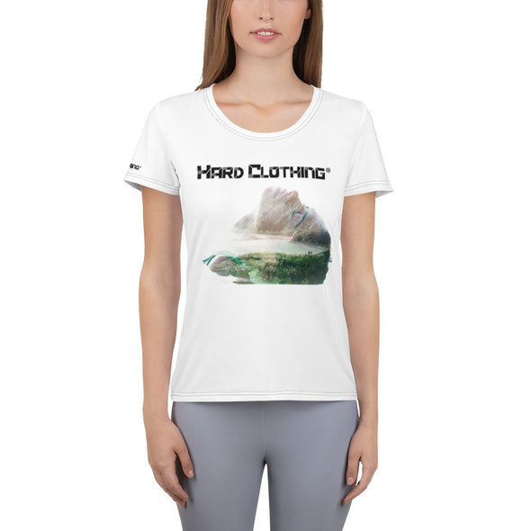 All-Over Print Women's Athletic T-shirt