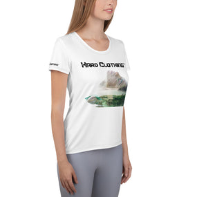 All-Over Print Women's Athletic T-shirt